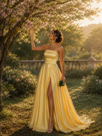 Vestido Tomara Que Caia Longo