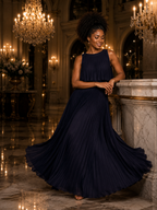Vestido Todo Plissado