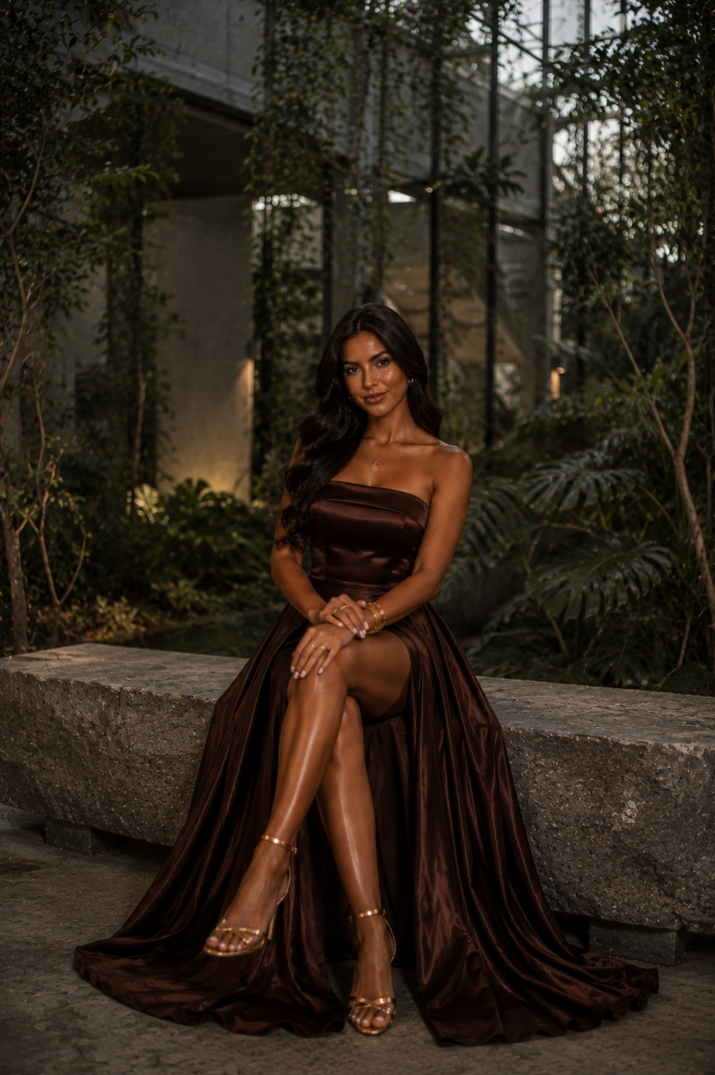 Vestido Tomara Que Caia Longo