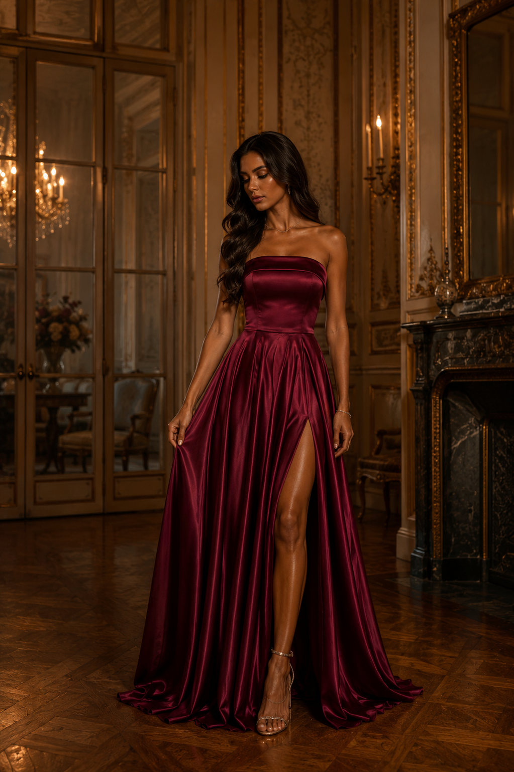 Vestido Tomara Que Caia Longo