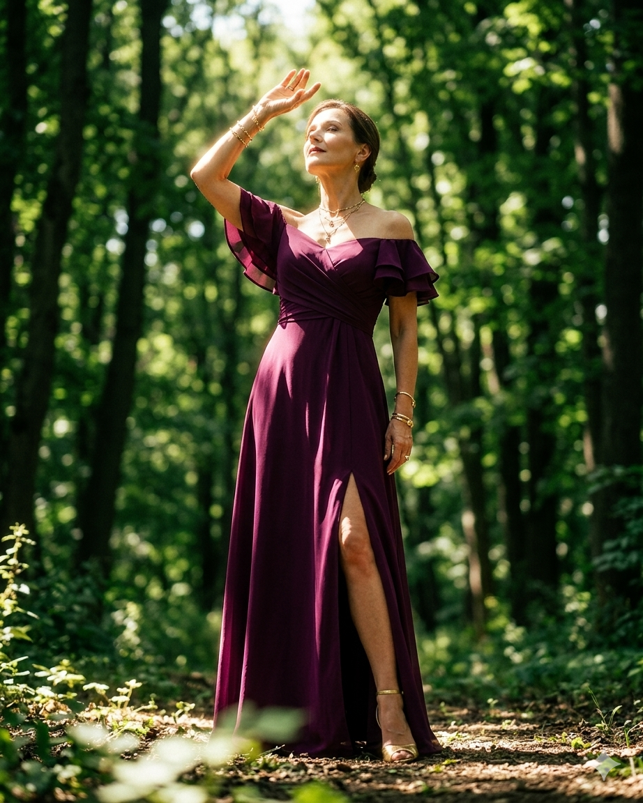 Vestido Transversal Manga Curta